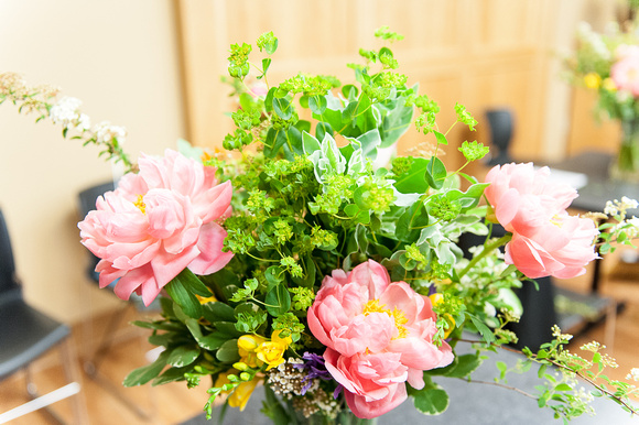 Hand-tied Peony Bouquet