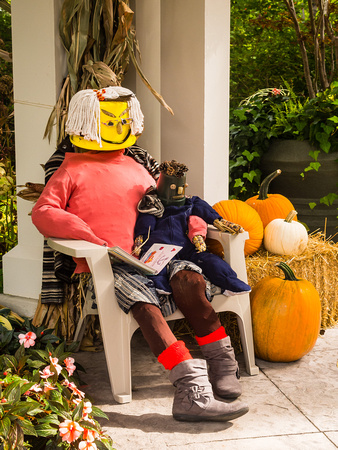 Scarecrows in the Garden