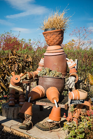 Scarecrows in the Garden - 2012