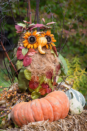 Scarecrows in the Garden - 2012