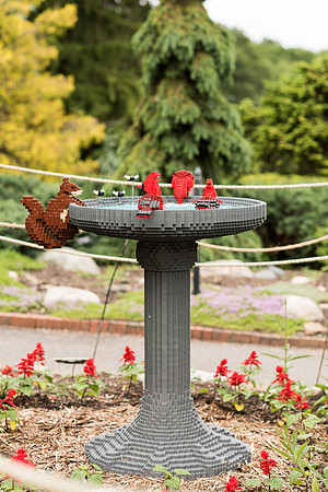 Birdbath | Nature Connects: Art with LEGO Bricks