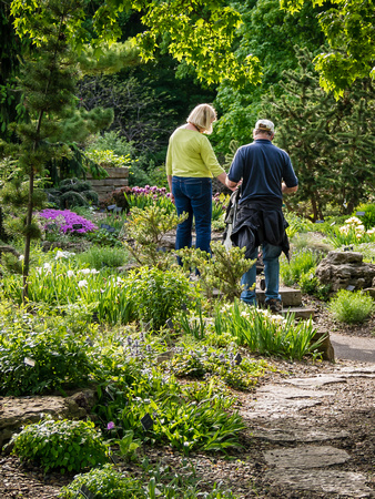 Visitors in the Rock Garden