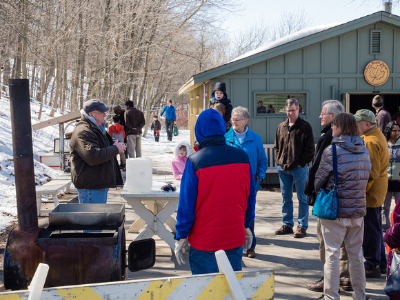 Map Syrup production demonstration