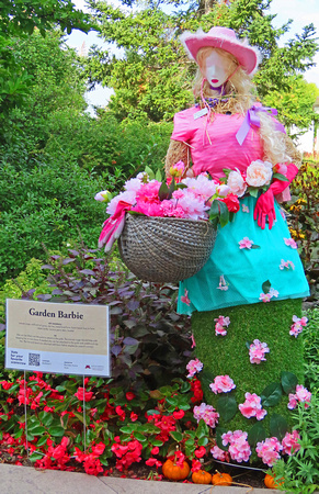 Garden Barbie Scarecrow 2023