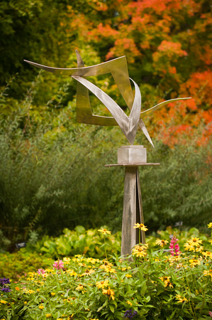 Sculpture in Home Demonstrations Garden