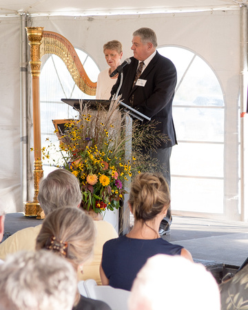 Ed Schneider and Jeannine Rivet