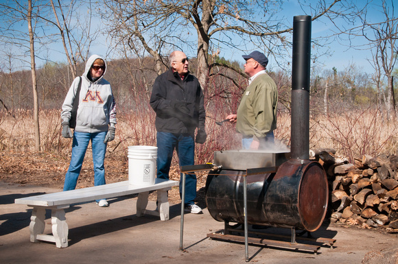 Boiling Maple Sap Demonstration