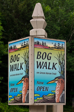 Bog Walk sign