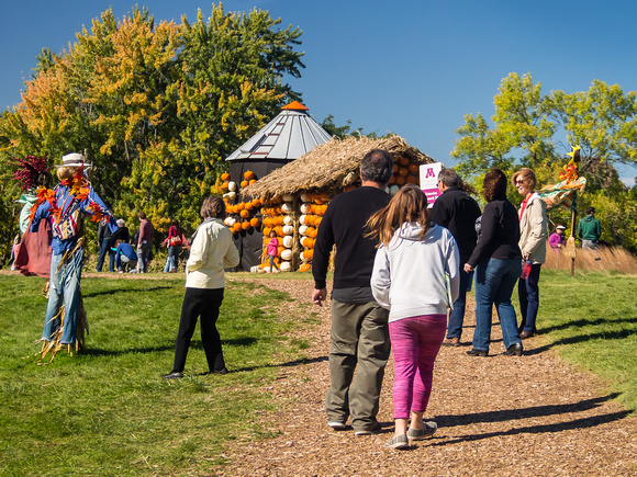 Scarecrow Village in October