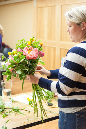 Hand-tied Peony Bouquet