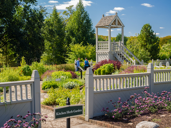 Kitchen Herb Garden entrance