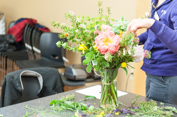 Hand-tied Peony Bouquet
