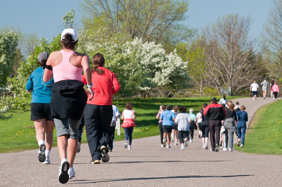Bud Break Run participants 2010