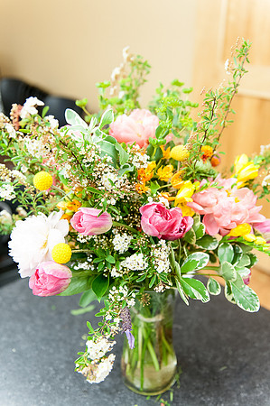 Hand-tied Peony Bouquet